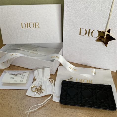 dior スモールジップカードホルダー|DIOR .